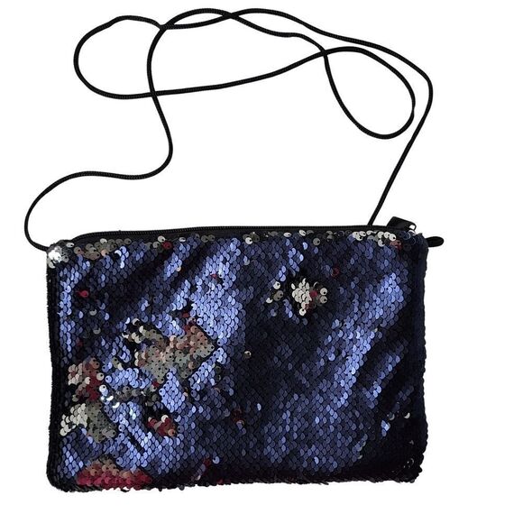 Handbags - Double color womens sequence crossbody purse